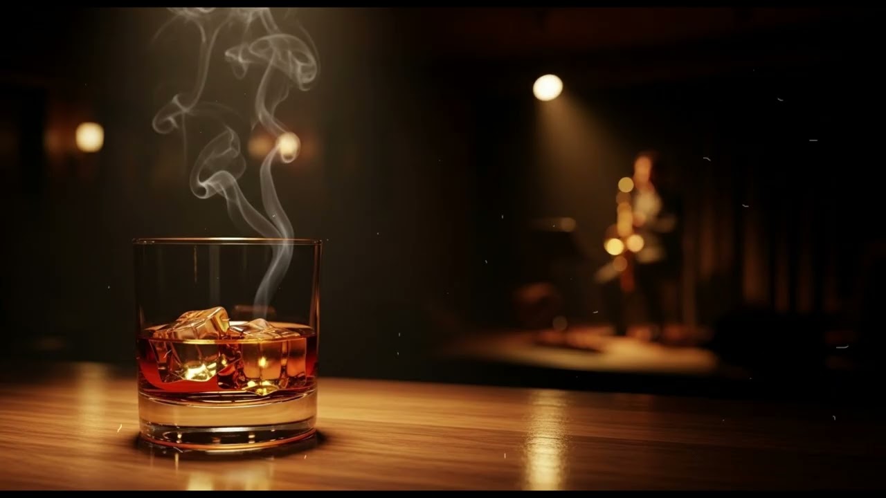 Smooth Jazz Lounge 🥃 Whiskey Blues Melodies for Relax, Focus & Night Work, Whiskey Bar Jazz 🎶