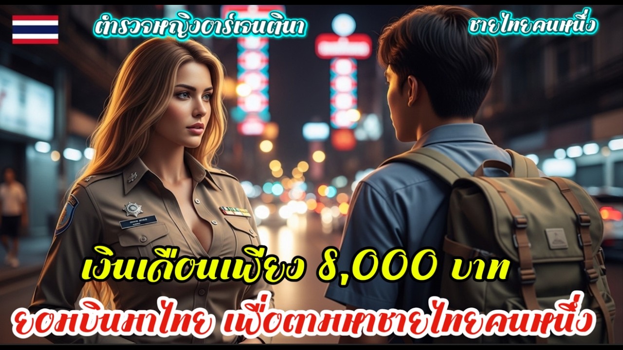 ตำรวจหญิงอาร์เจนตินาเงินเดือน8,000บาท/เดือน เสี่ยงบินมาไทยตามหาชายไทย เหตุพ่อแม่ร้องไห้ที่สนามบิน