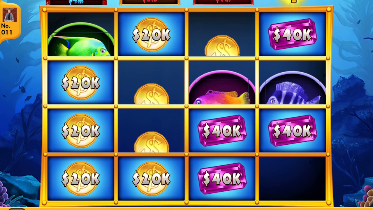 TROPICAL FISH Video Slot Casino Game with a BONUS