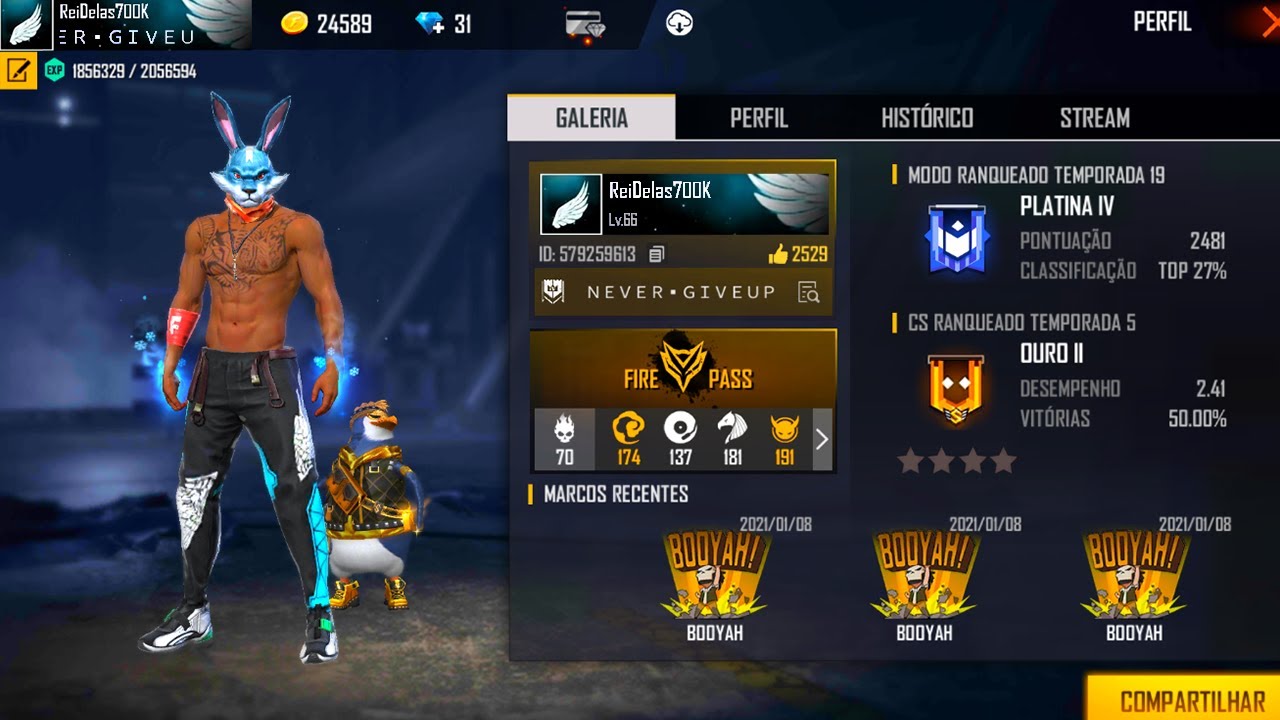 DOMINGOS FF O NOVO INFLUENCIADOR DA GARENA! FREE FIRE AO VIVO