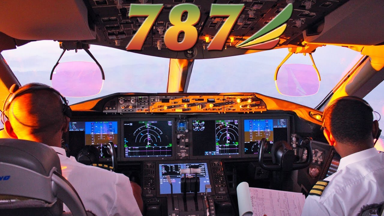 Piloting the 787 from DUBAI to ADDIS ABABA