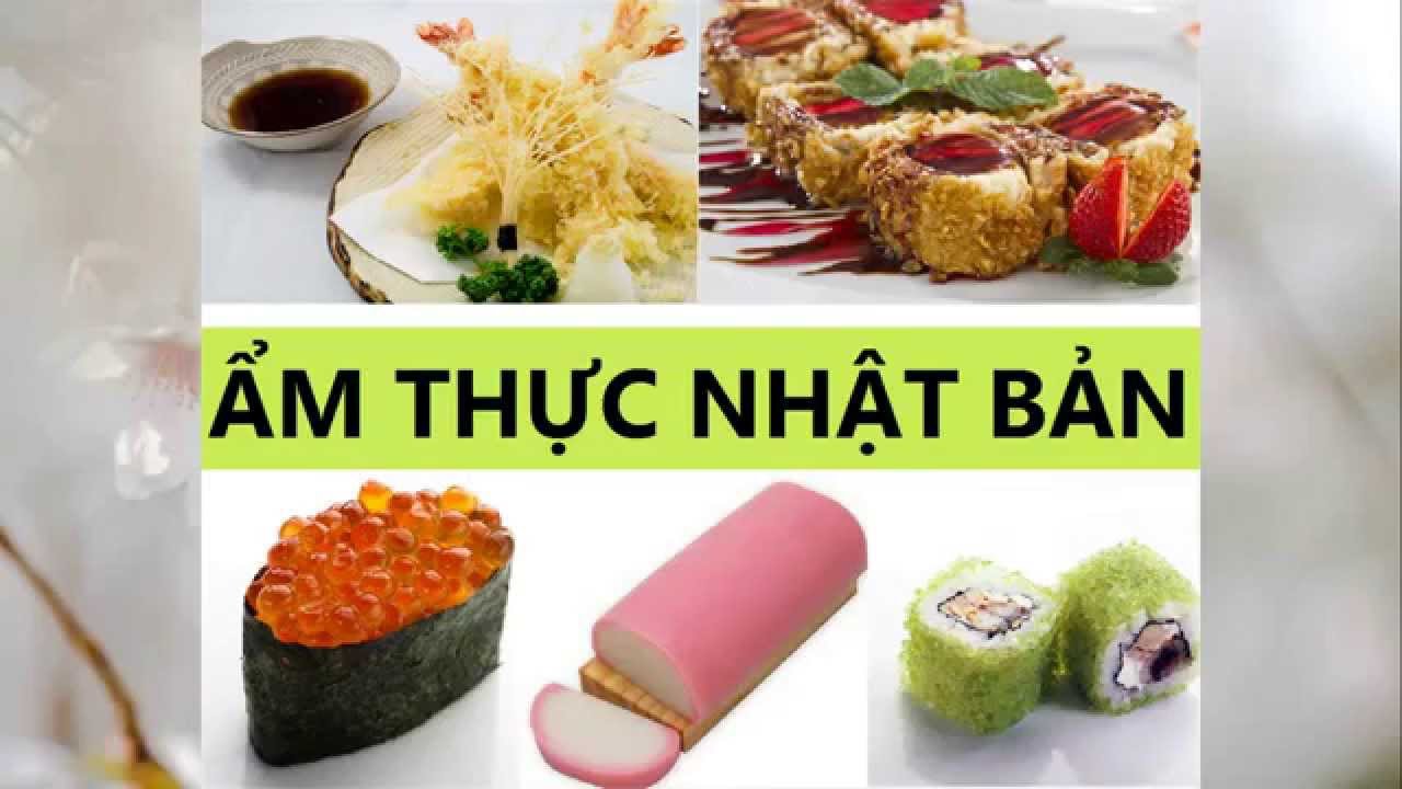 M&oacute;n ăn đặc trưng trong văn h&oacute;a ẩm thực Nhật Bản