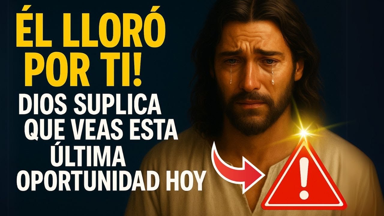 😢 EL ESPÍRITU SANTO ESTÁ LLORANDO LLAMÁNDOTE — ¡RESPONDE AHORA!