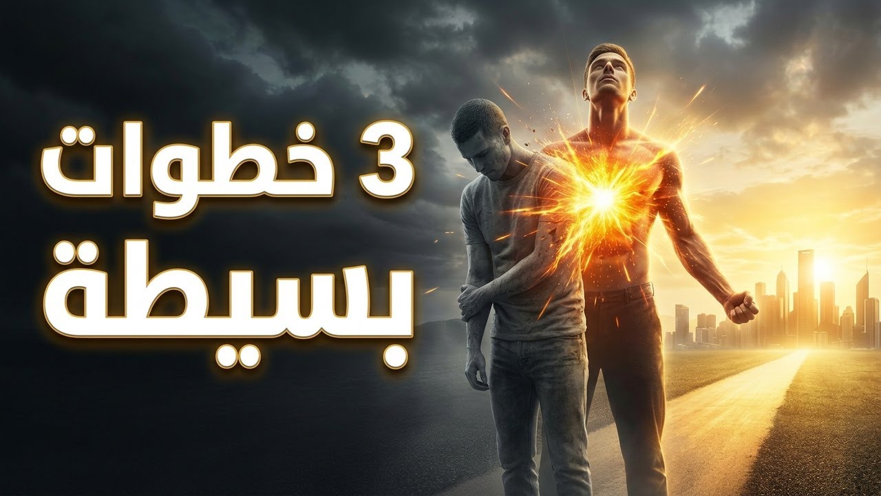 غيّر حياتك الآن: 3 خطوات بسيطة لتفعيل شرارة النجاح بداخلك