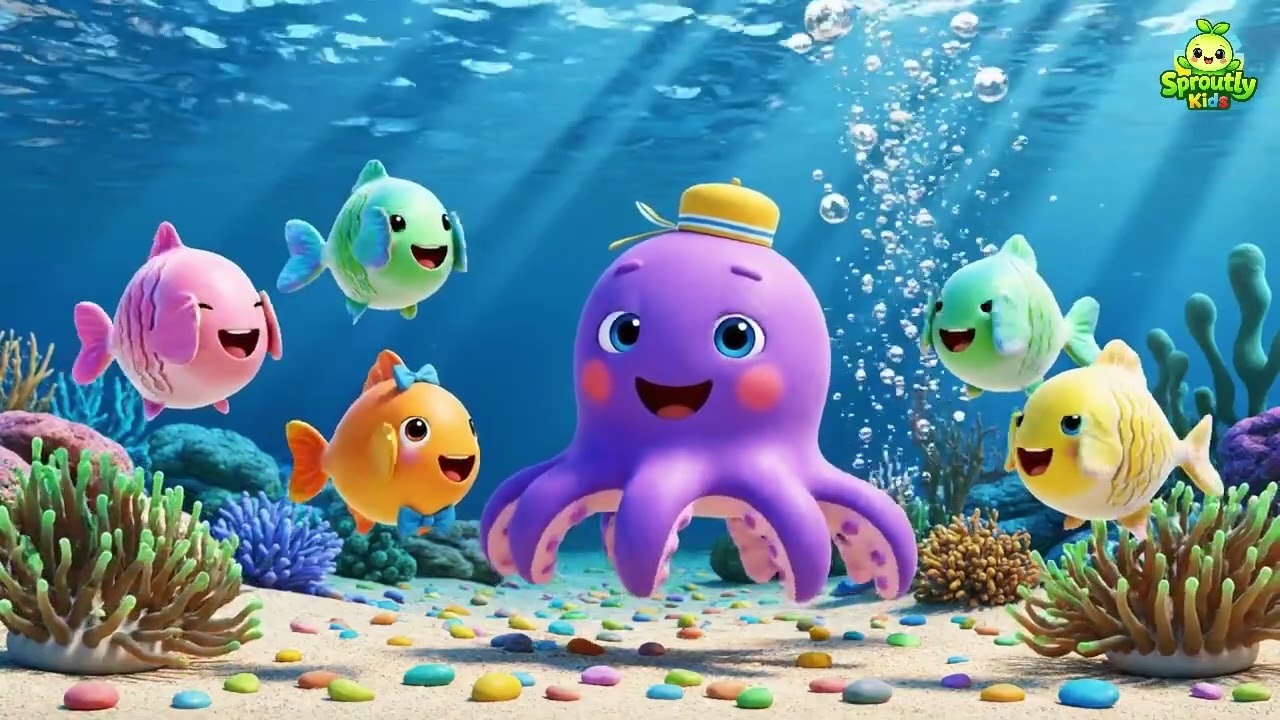 Spanish | El Pulpo Cosquilloso | Ticklish Octopus | life story
