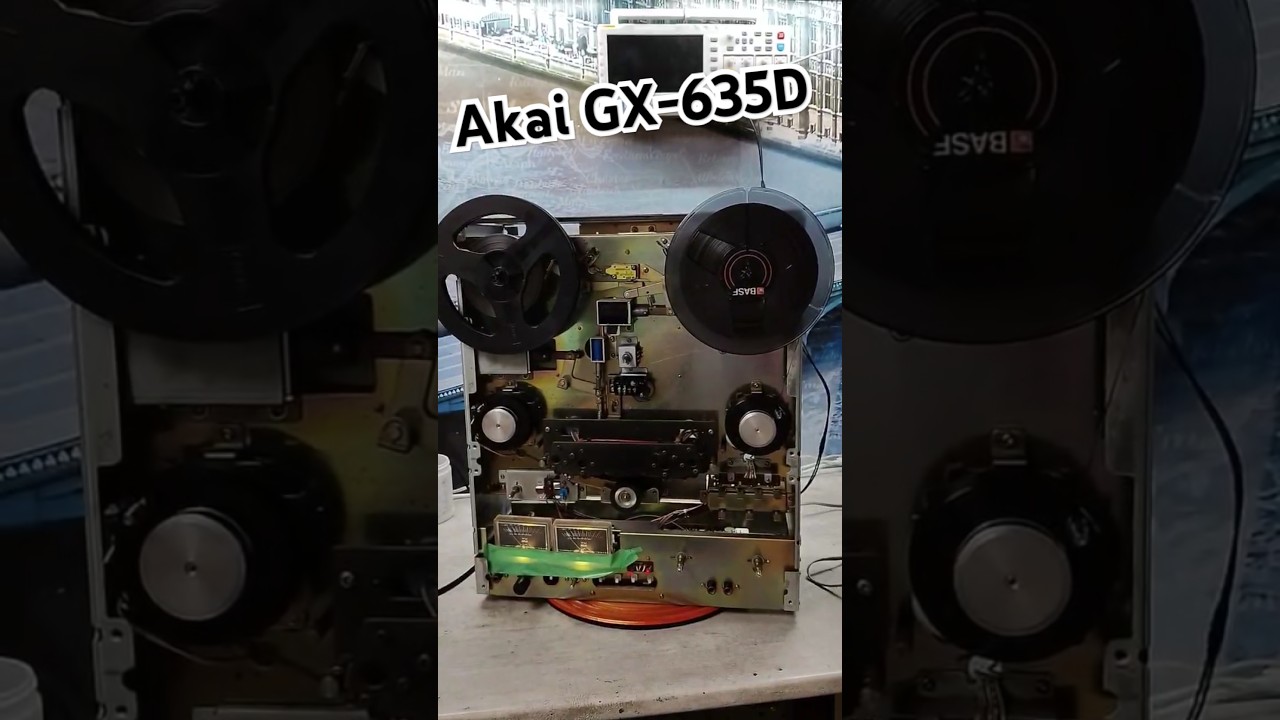 Очередной #магнитофон #Akai GX-635 готов к эксплуатации #ремонтаудиотехники #soundlab55 #madeinjapan
