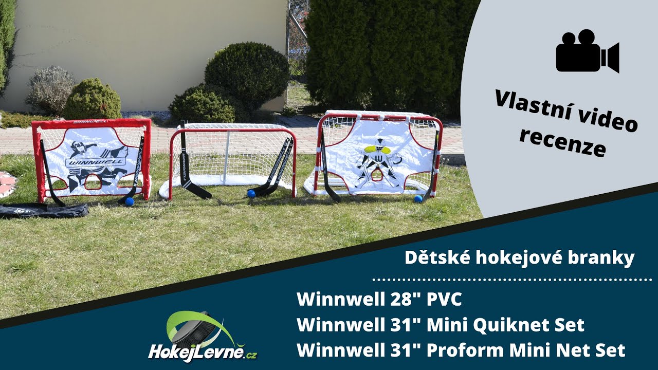 Dětské hokejové branky Winnwell - Recenze HokejLevně.cz