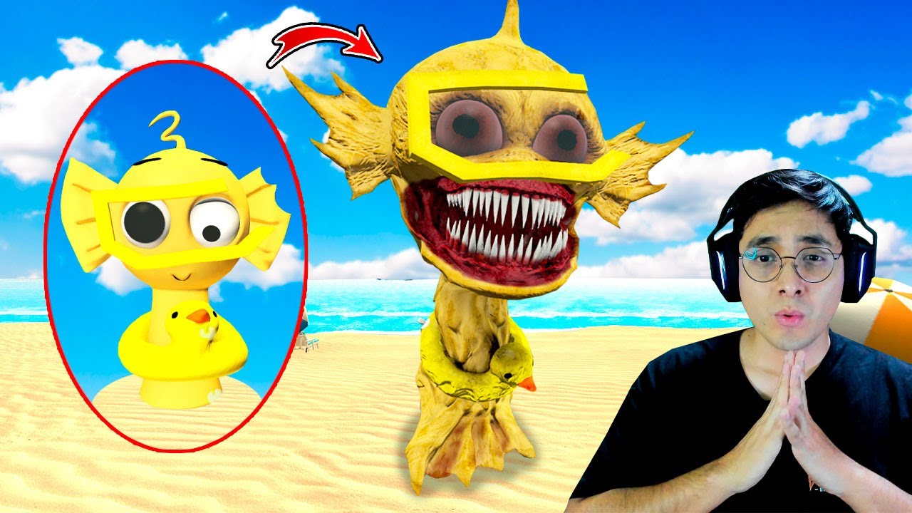 BAILEY SPRUNKI PESADILLA INVADE LA PLAYA de Garry's Mod