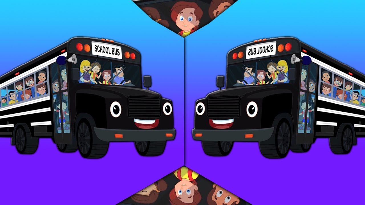 Ruedas en el autobús | Rimas 3d para los niños | Canciones de bebé | Kids Poems | Wheels on the Bus