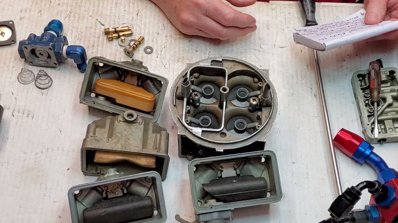 Holley Carburetor Flooding 101