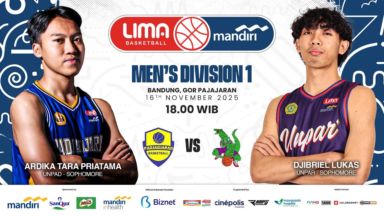 UNPAD vs UNPAR | Men's Division 1 | Bandung I Nov 16