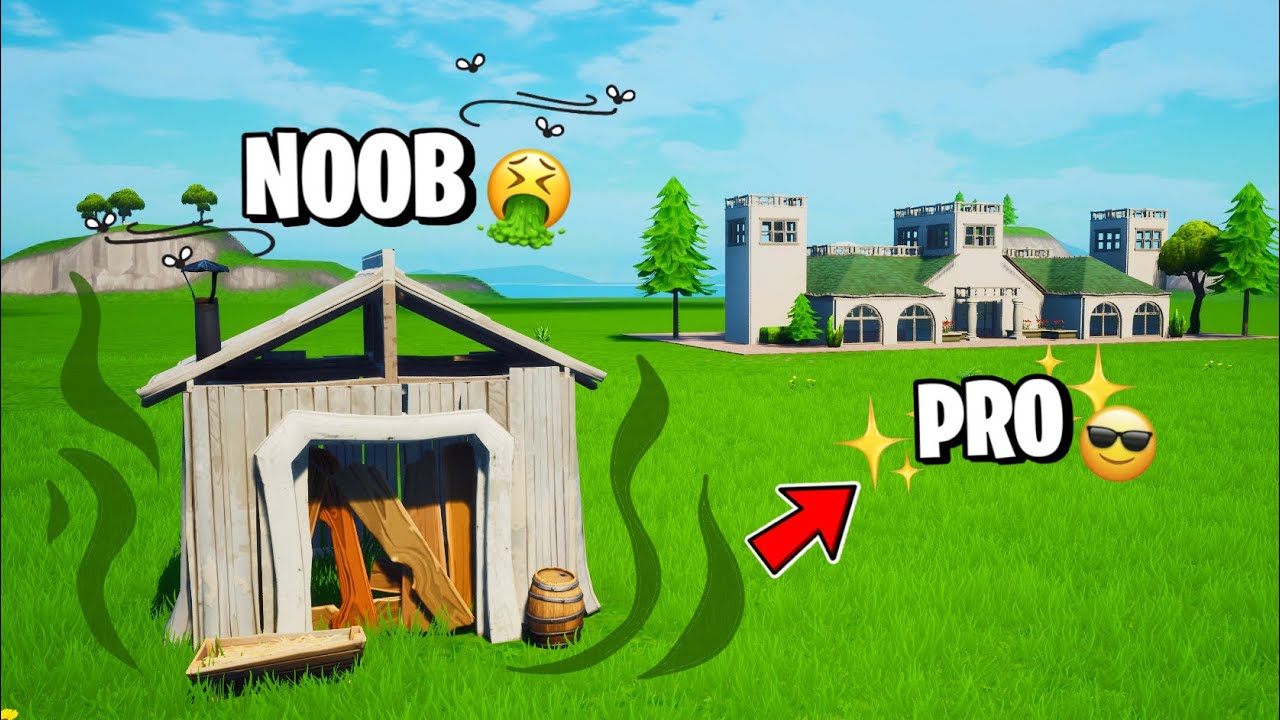 CASA NOOB vs MANSIÓN PRO 😎 ¡RETO DE CONSTRUCCIÓN en FORTNITE! Aquí no hay quien viva Fortnite 370