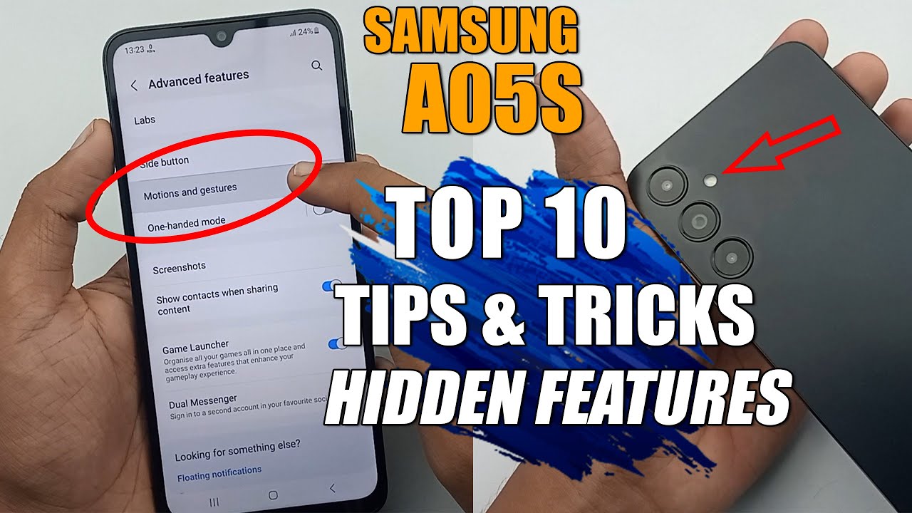 Top 10 Tips & Tricks Samsung Galaxy A05s