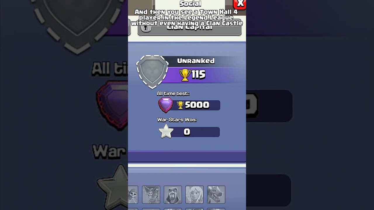 Bro reached Legend league with those troops ☠️ ll Clash of clans ll #shorts #clashofclans #coc