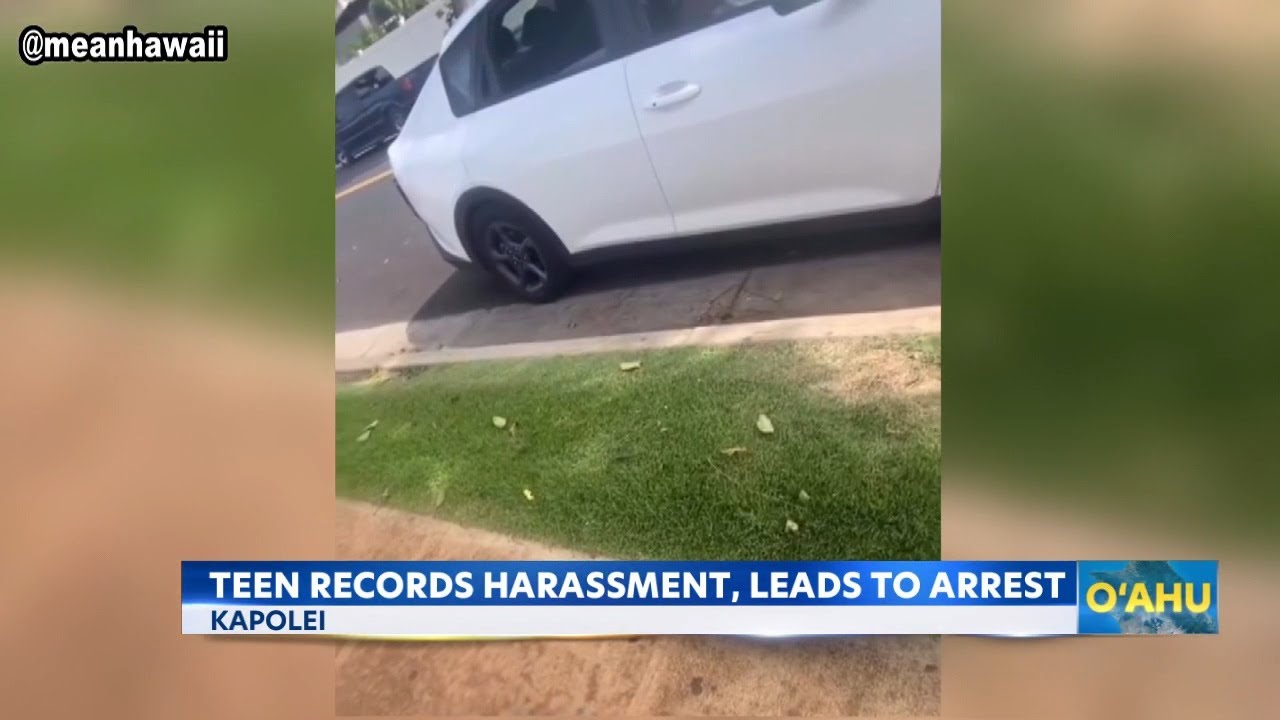 Kapolei teen records harassment, leads to arrest of 37-year-old man