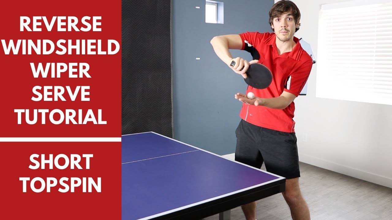 Reverse Windshield Wiper Serve Tutorial | Short Topspin