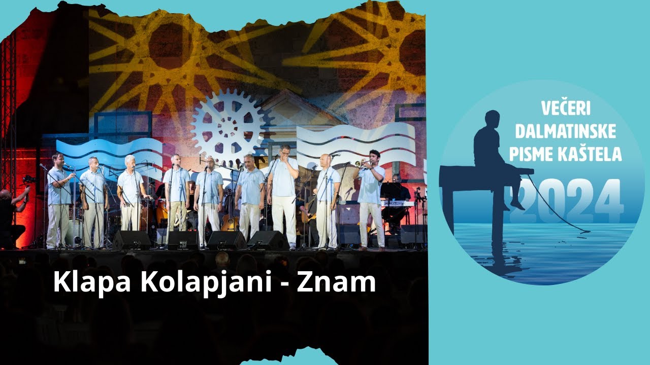 Klapa KOLAPJANI – Znam [VDP 2024. - izvedba uživo]