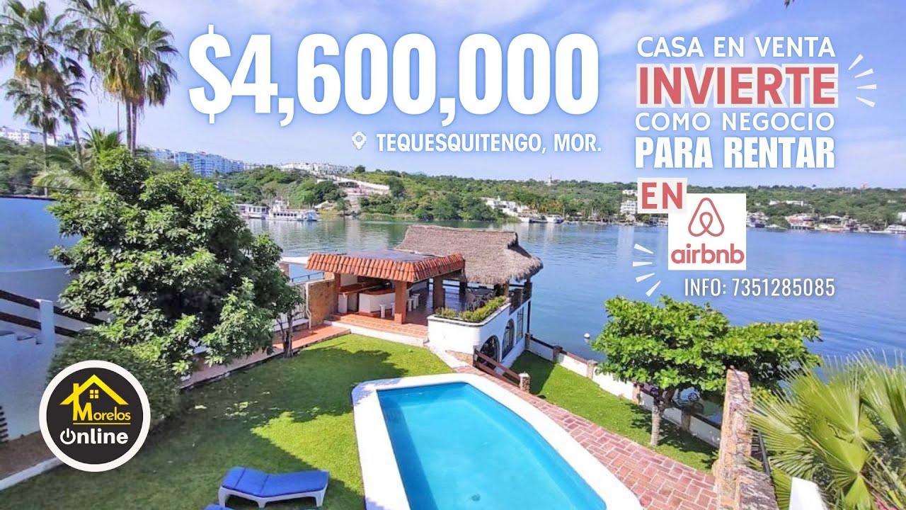CASA EN VENTA EN TEQUESQUITENGO MORELOS