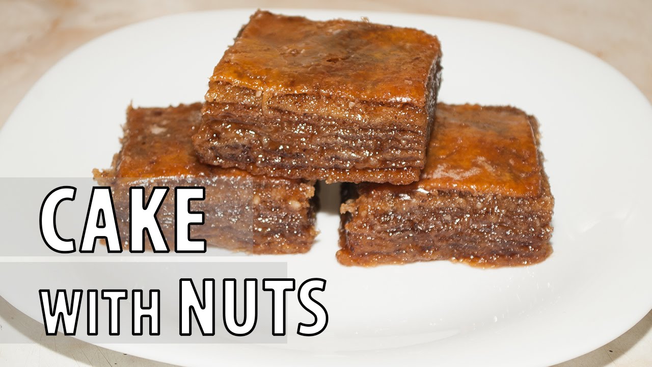 CAKE with Nuts - Recipe for delicious cake