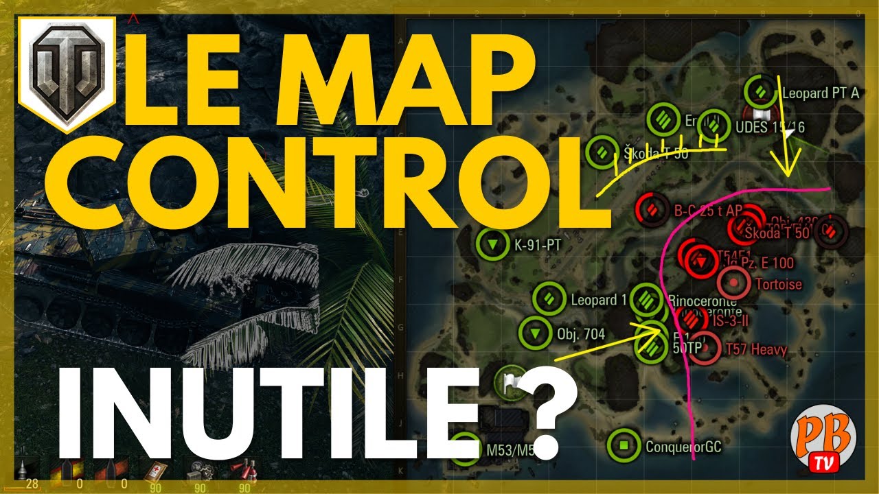 [WoT FR] LE MAP CONTROL EST INUTILE ? - WORLD OF TANKS (français)