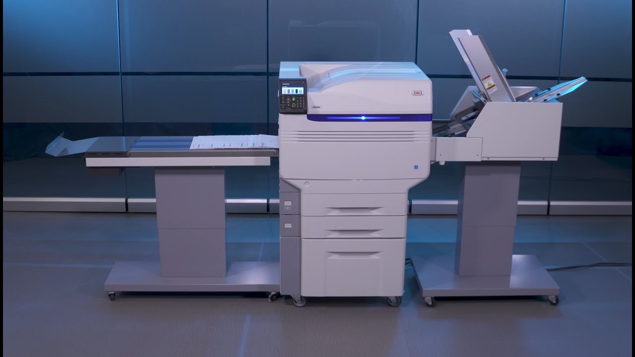 OKI Pro 9542E Umschlagdrucksystem 5 Farben CMYK und Weiß