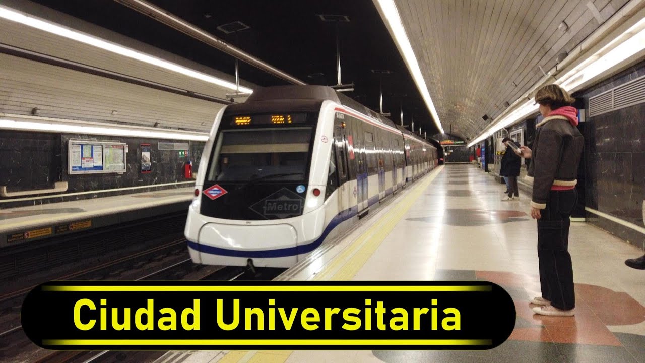Metro Station Ciudad Universitaria - Madrid 🇪🇸 - Walkthrough 🚶
