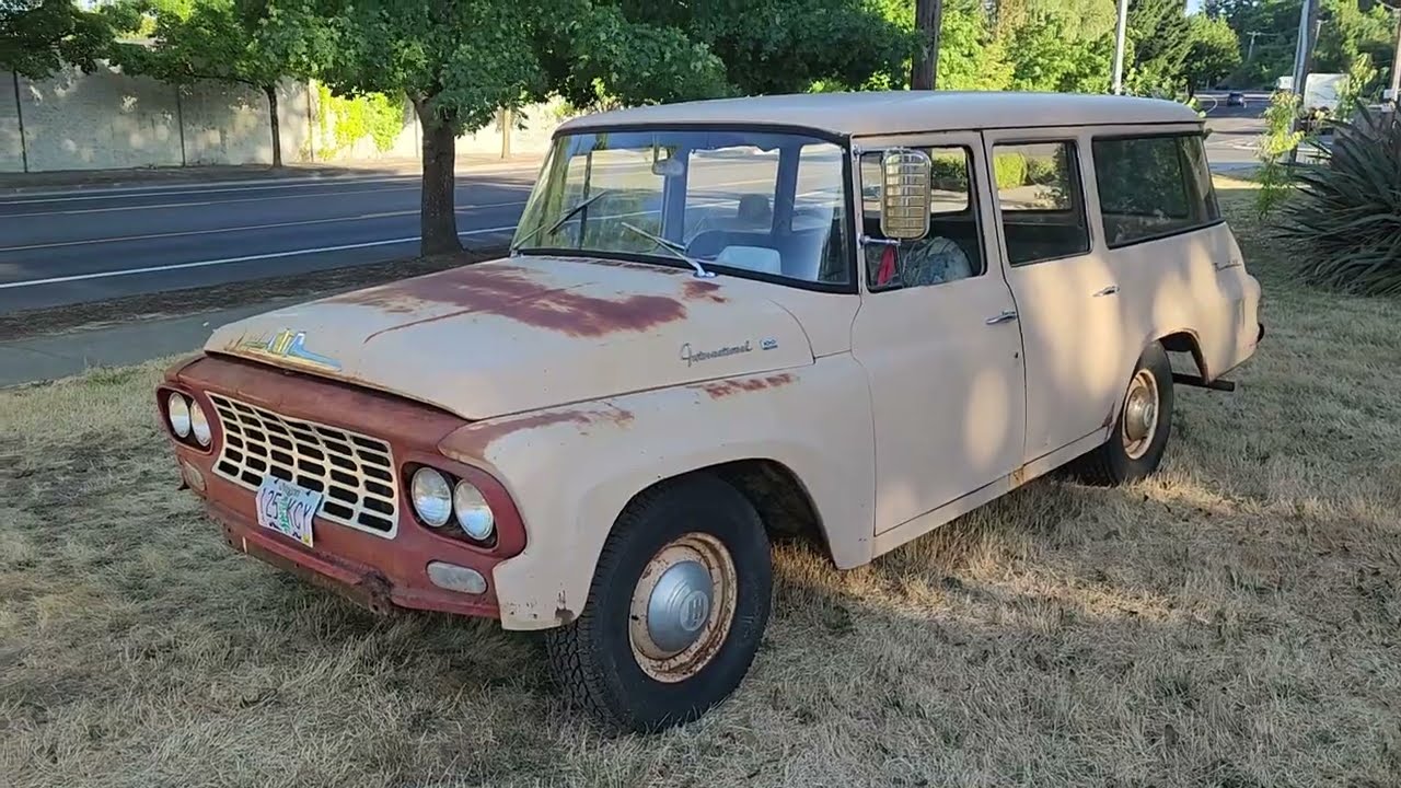 1961 TravelAll International Harvester 6cyl, 4speed (SOLD)