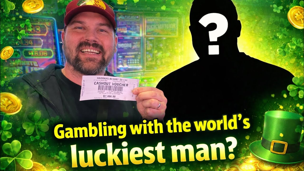 I Played Slots with the Luckiest Person I Know! NON STOP BIG WINS!!