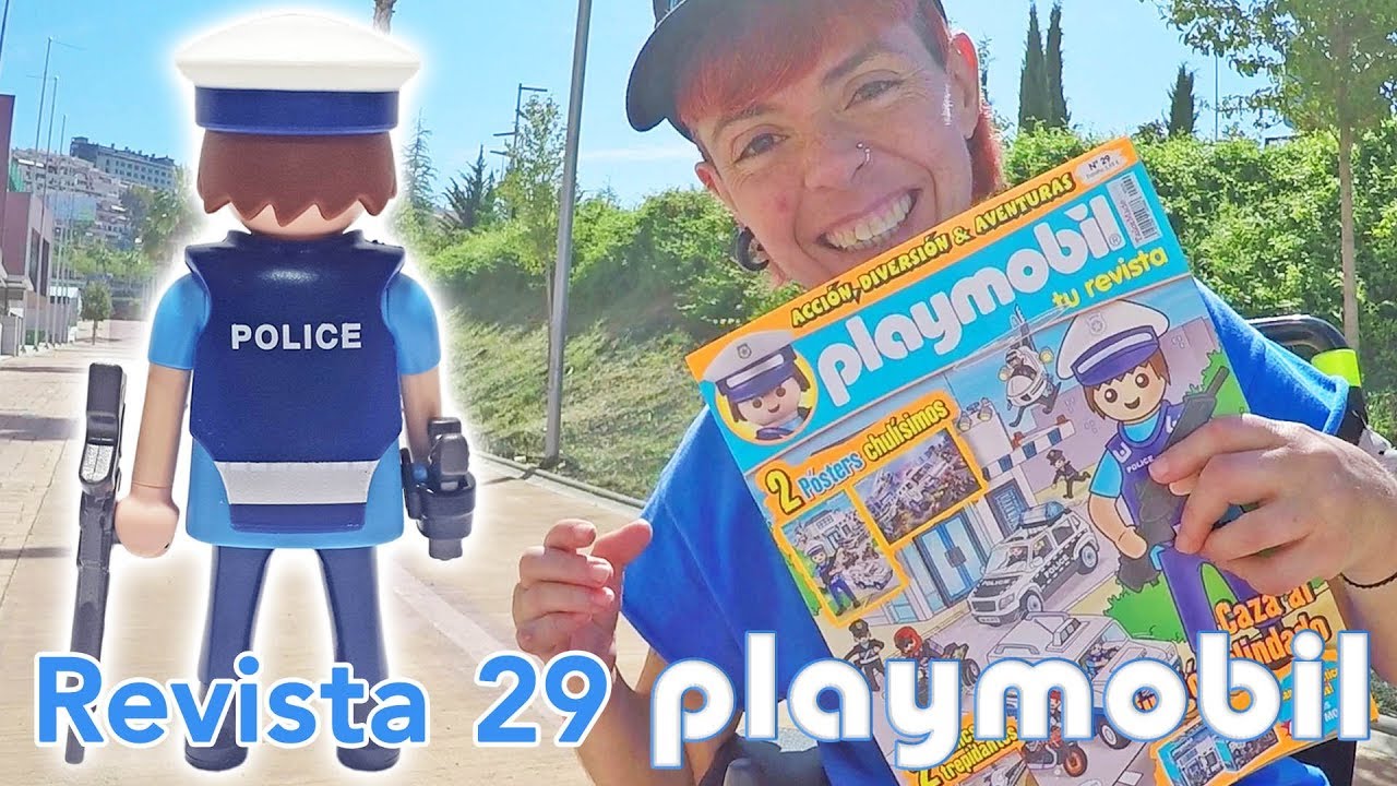 REVISTA PLAYMOBIL N&ordm;29 con Polic&iacute;a