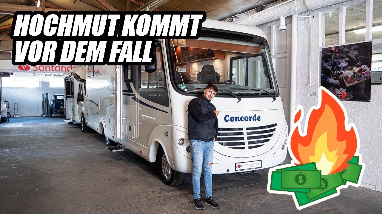 SCHON WIEDER Concorde! | Wird es auch ein ZWEITES MAL klappen?! | Wohnmobile Silbert