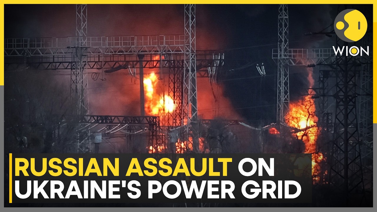 Ukraine and Russia Attack Energy Facilities Amid Freezing Cold | WION