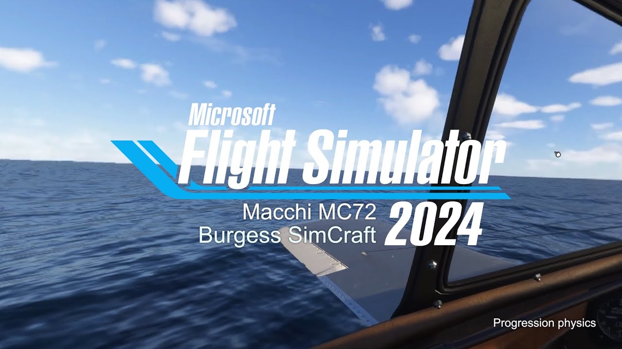 Microsoft Flight Simulator 2024 Macchi MC72 on water-VR