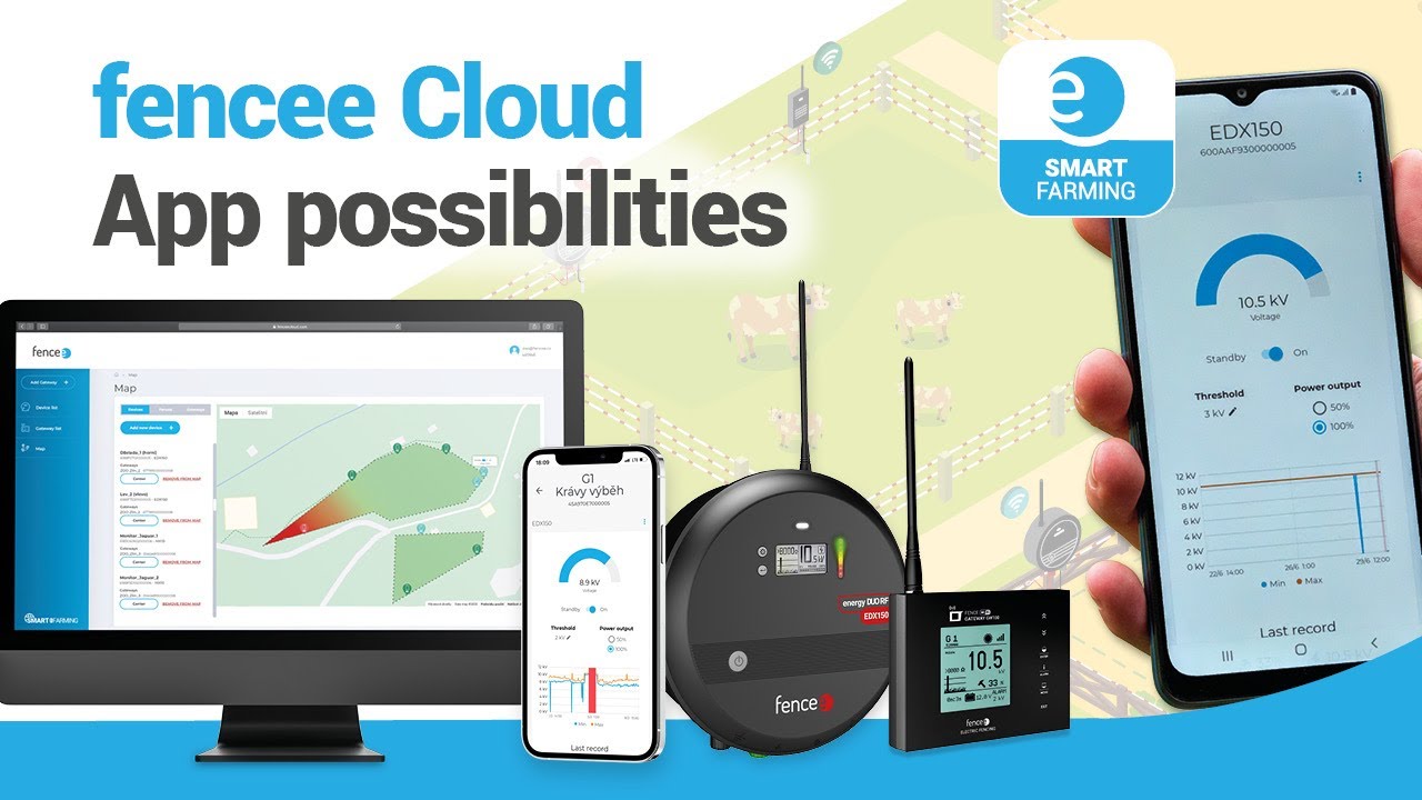 fencee electric fence - fencee Cloud app possibilities (2022)