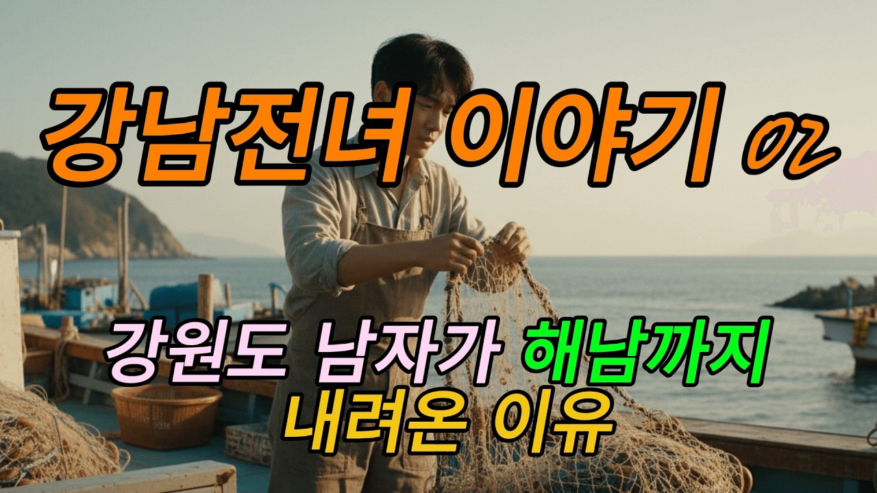 강남전녀 이야기 02｜강원도 남자가 해남까지 내려간 이유