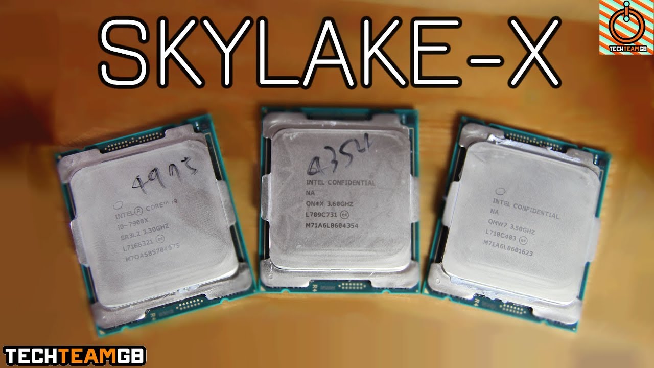 Intel Skylake X CPU Reviews | 7900X 7820X 7800X