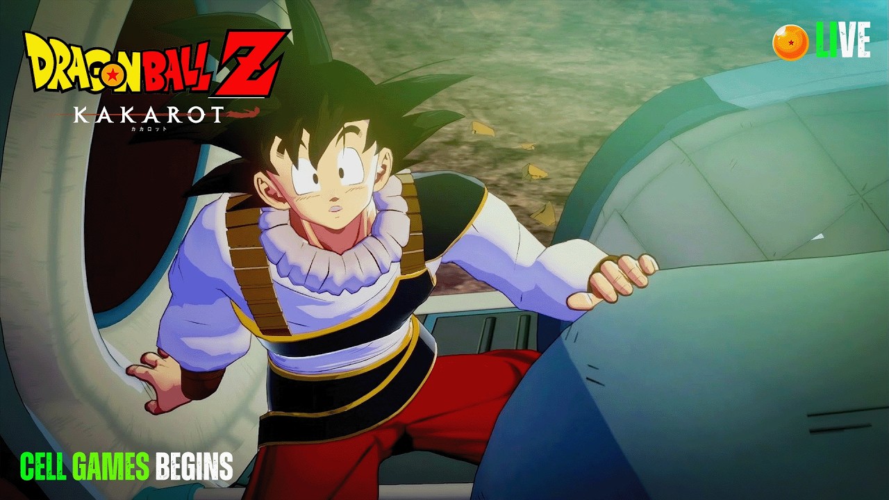 DRAGON BALL Z: KAKAROT Telugu Gameplay Walkthrough LIVE #3 |Cell Games Begins!