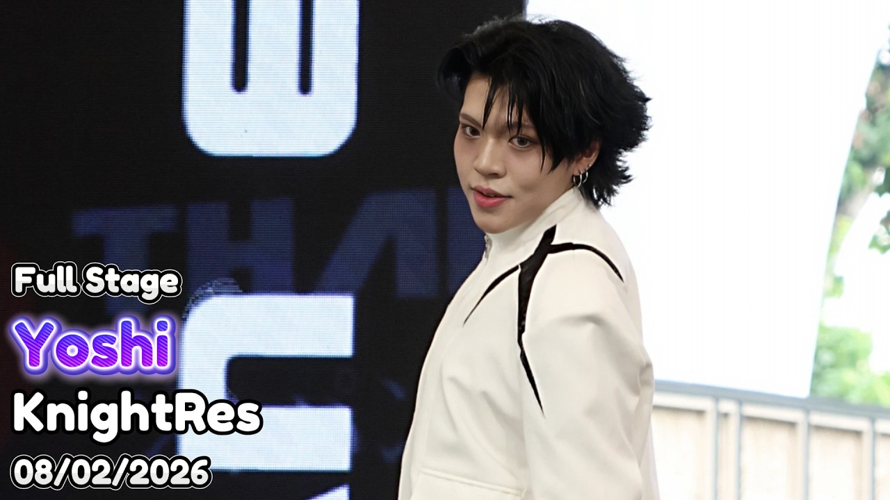 20260208 [4K] [Focus] Yoshi KnightRes - Full Stage @ JAPAN EXPO THAILAND 2026 Day 3
