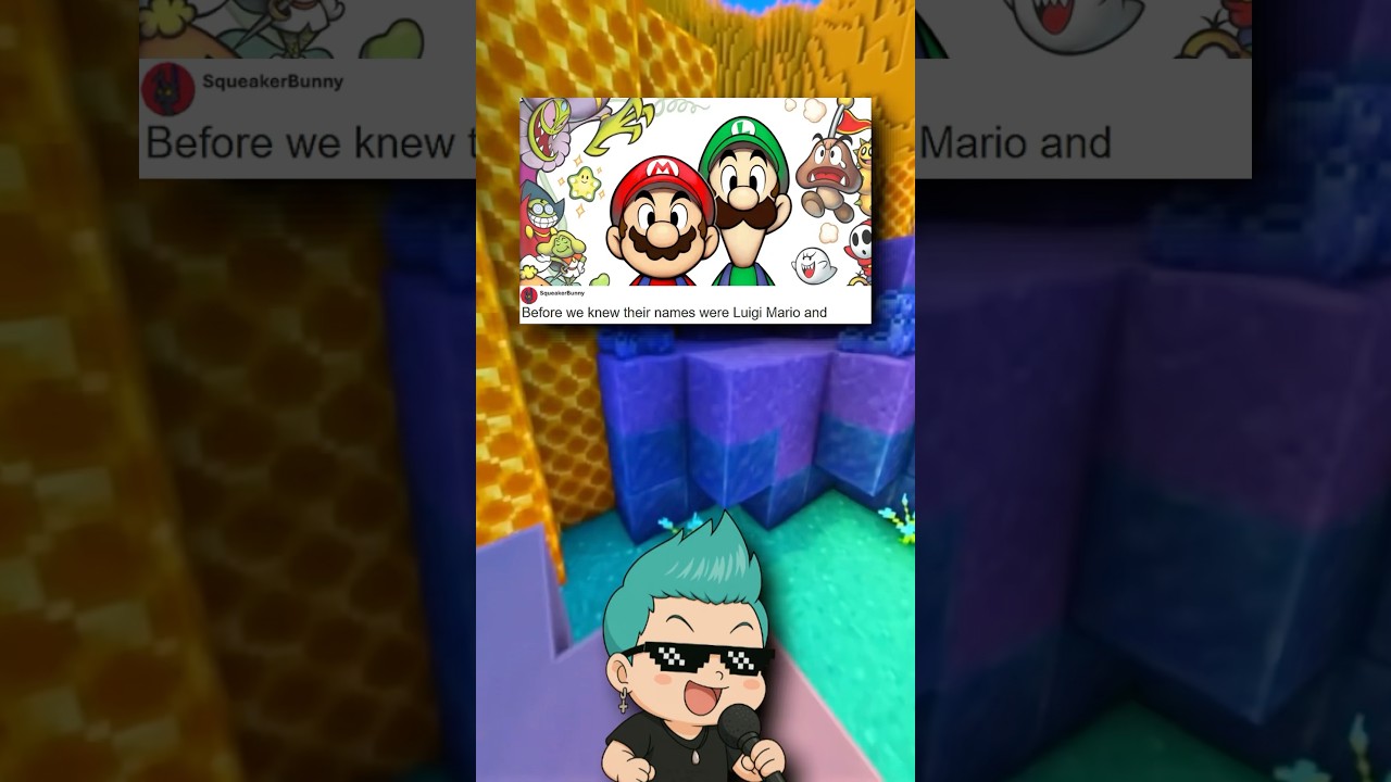Nintendo Tumblr | A Theory About Luigi & Mario