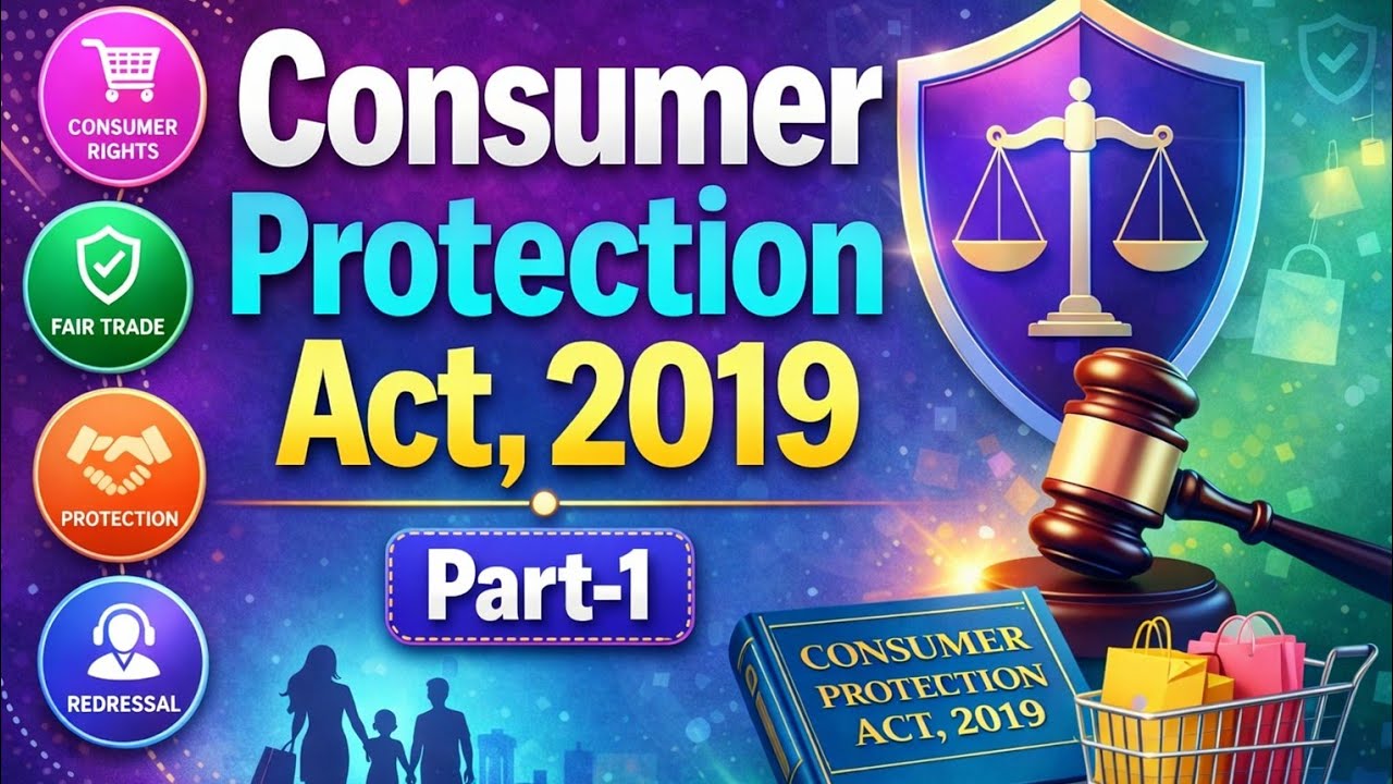 The Consumer Protection Act, 2019 | Part-1 |