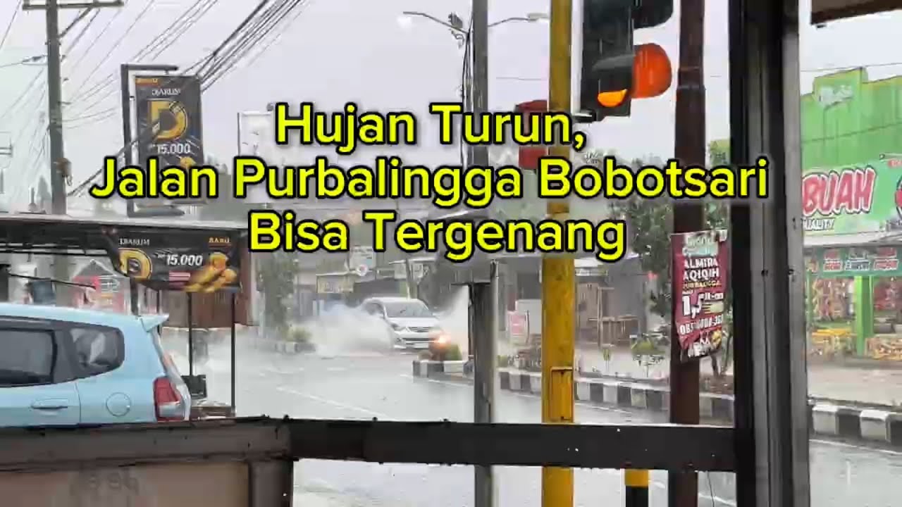 Hujan Turun, Jalan Purbalingga Bobotsari Bisa Tergenang