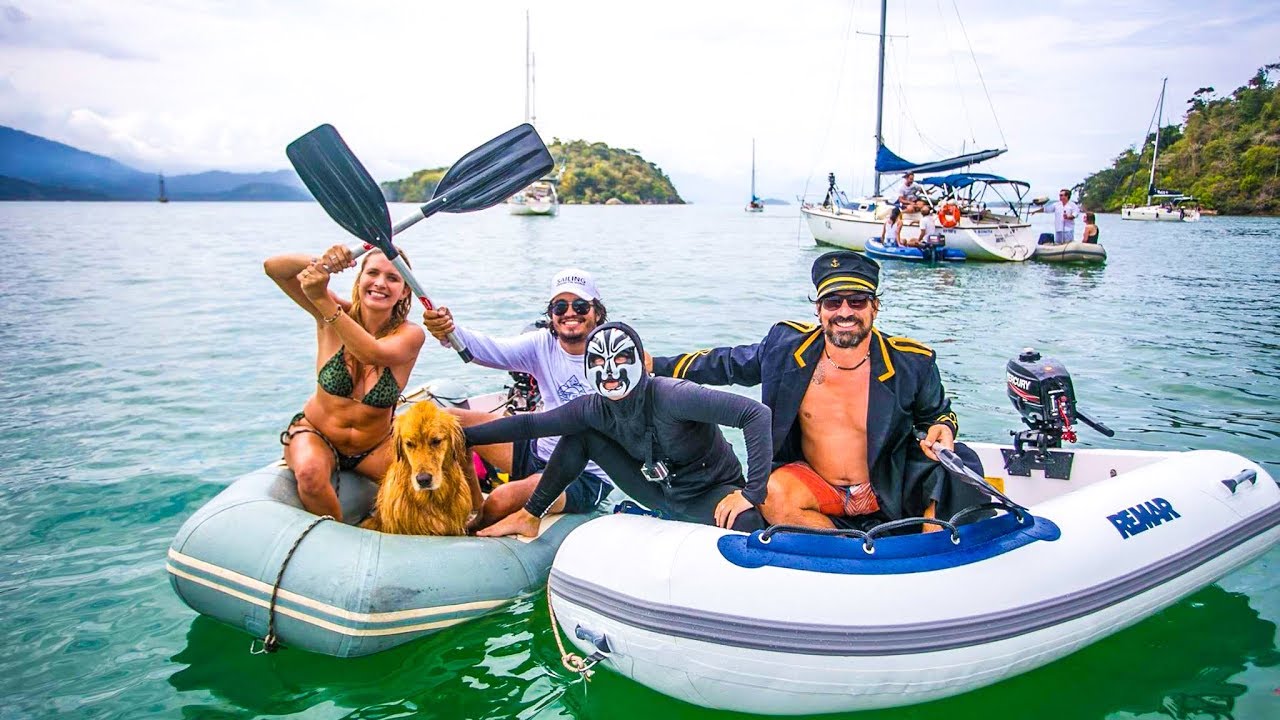 Brazil's FAMOUS Dinghy Regatta, Churrasco, and Cachaca! Sailing vessel Delos Ep.180