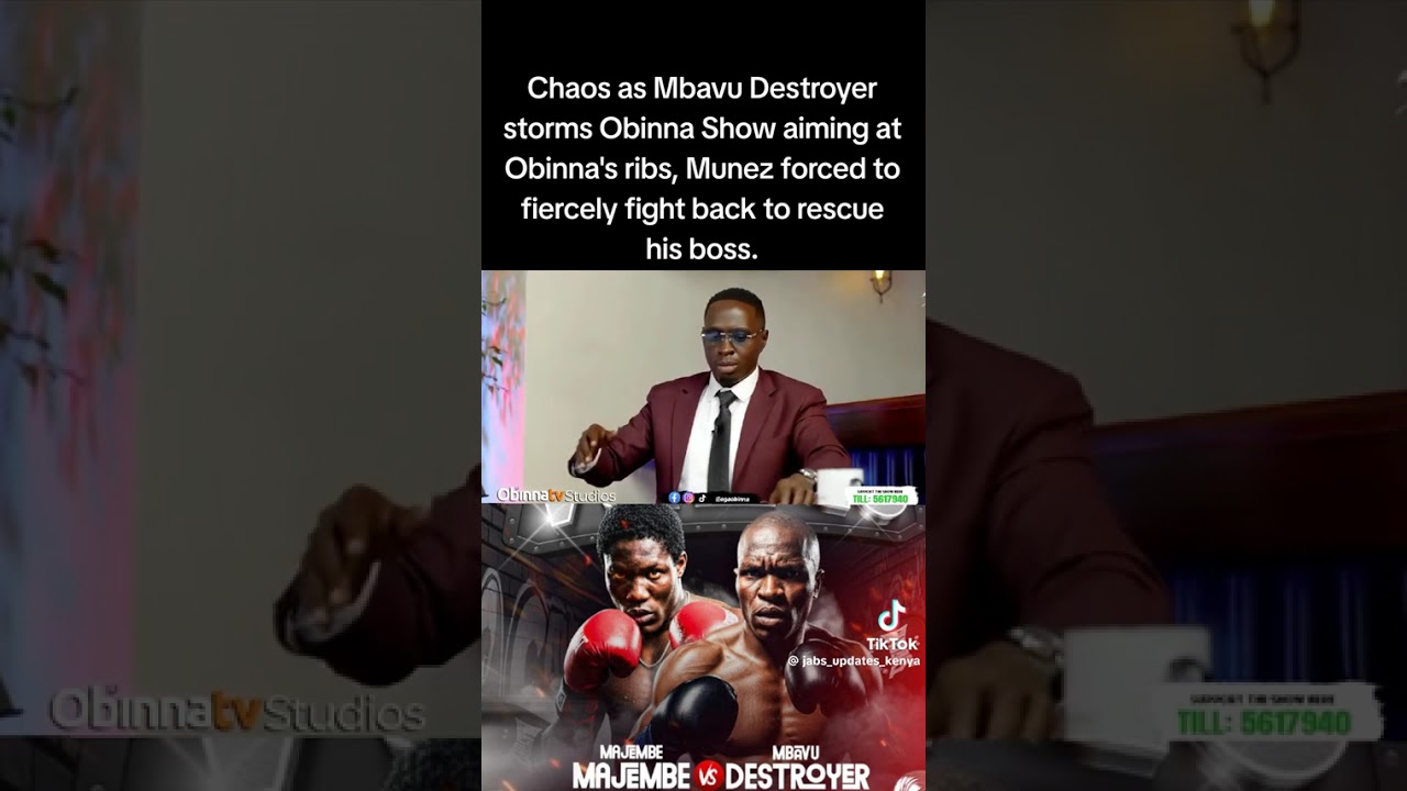 Obinna nearly beaten up by majembe on live show