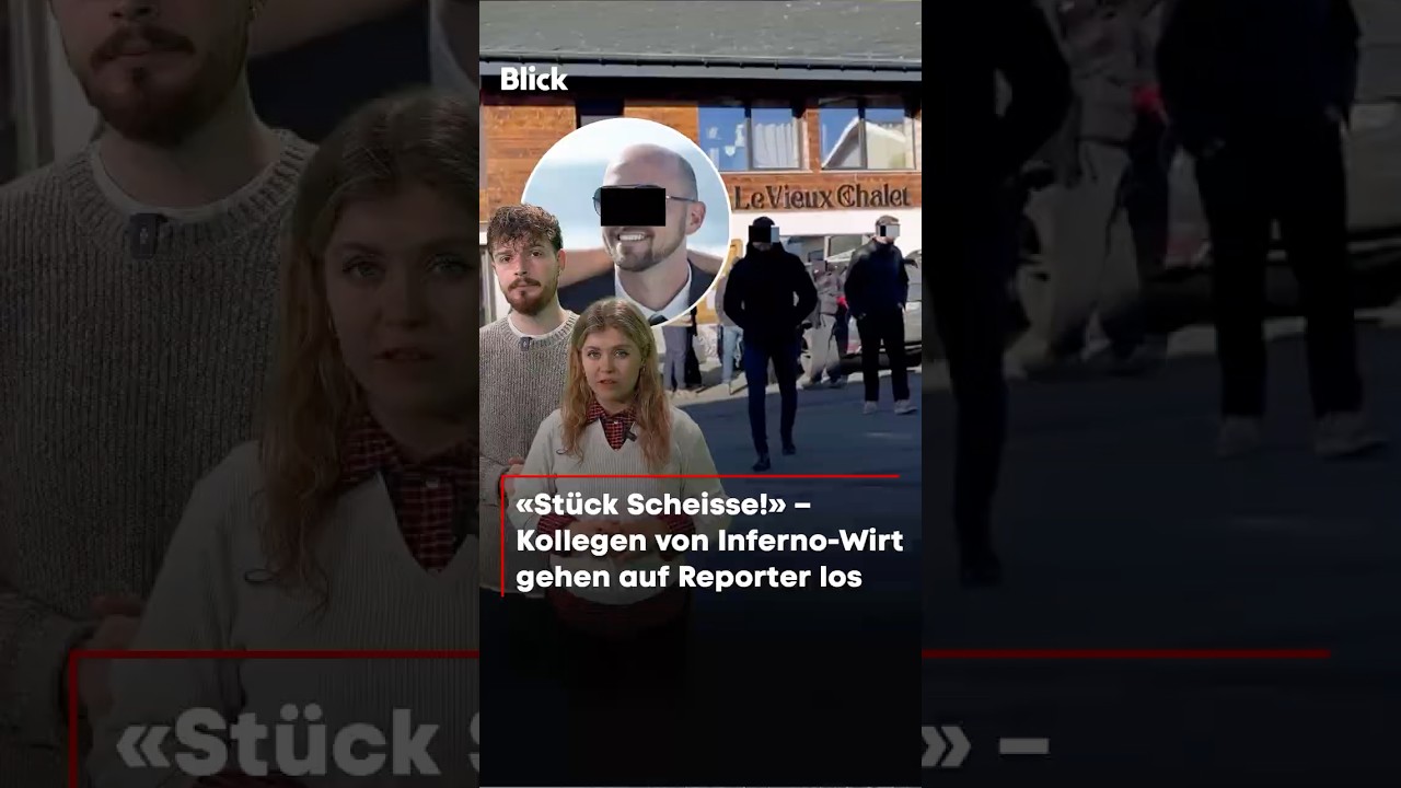 «Stück Scheisse!» - Kollegen von Inferno-Wirt gehen auf Reporter los