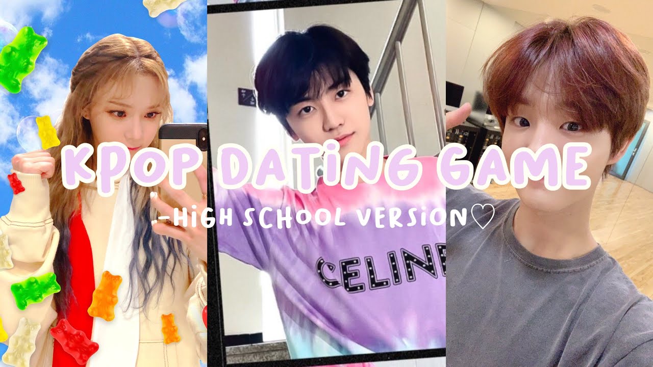 kpop dating game | high school version