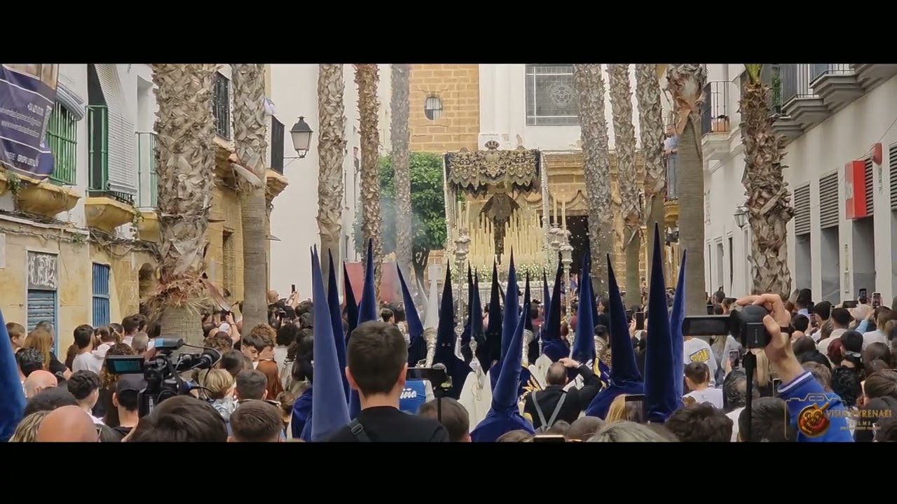 SEMANA SANTA DE CADIZ 2025 | LUNES SANTO | LA PALMA | PENAS