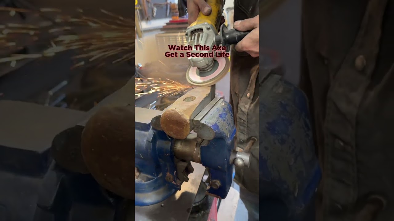 Ceramic Flap Discs for removing welds and rust from the surface of metal