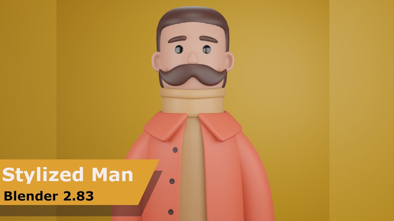 Blender (Prt 1) | Stylized Human | Narrated Breakdown Tutorial.