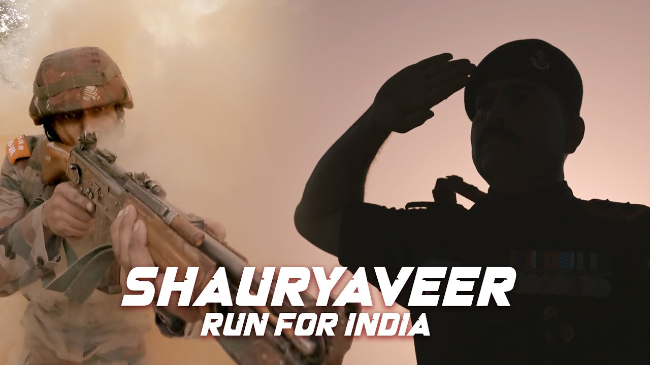 Shauryaveer 2025 Anthem | Run for India | Tribute to Courage, Pride & the Indian Army