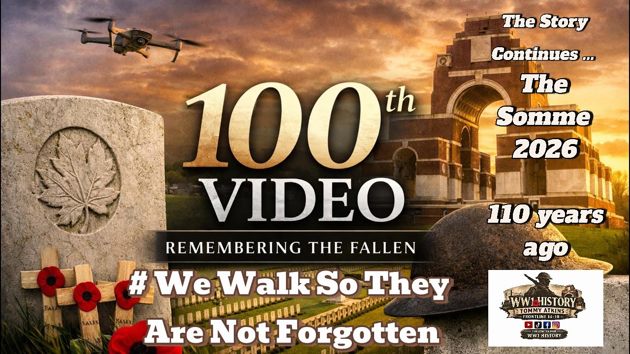 🎖️ 100 Videos — What We’ve Learned Walking the Western Front - 4 Years on the Battlefields #history