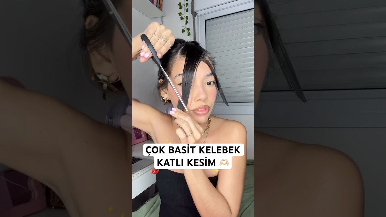 Kelebek katlı kesim bu kadar kolaymı? 